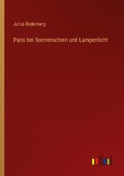 Cover von Paris bei Sonnenschein und Lampenlicht