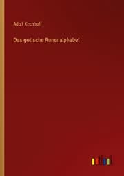 Cover von Das gotische Runenalphabet