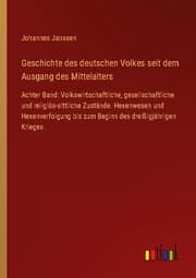 Cover von Geschichte des deutschen Volkes seit dem Ausgang des Mittelalters