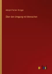 Cover von Über den Umgang mit Menschen