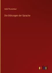 Cover von Die Störungen der Sprache
