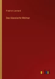Cover von Das klassische Weimar