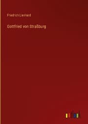 Cover von Gottfried von Straßburg