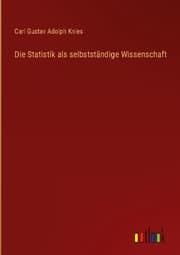 Cover von Die Statistik als selbstständige Wissenschaft