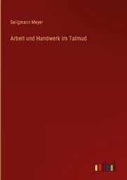 Cover von Arbeit und Handwerk im Talmud
