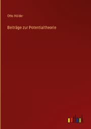 Cover von Beiträge zur Potentialtheorie