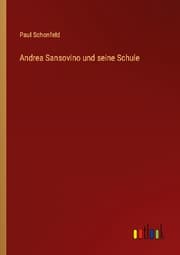 Cover von Andrea Sansovino und seine Schule