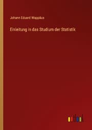 Cover von Einleitung in das Studium der Statistik