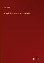 Cover von Grundzüge der Arzneimittellehre