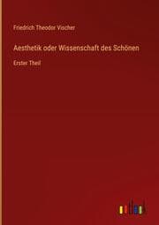 Cover von Aesthetik oder Wissenschaft des Schönen