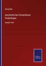 Cover von Geschichte des Fürstenthums Grubenhagen