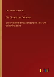 Cover von Die Chemie der Cellulose