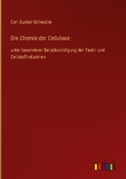 Cover von Die Chemie der Cellulose