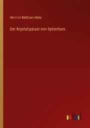 Cover von Der Krystallpalast von Sydenham