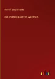 Cover von Der Krystallpalast von Sydenham