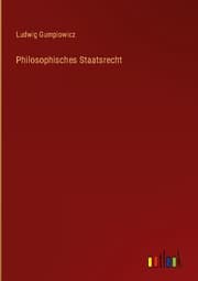 Cover von Philosophisches Staatsrecht