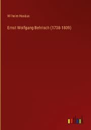 Cover von Ernst Wolfgang Behrisch (1738-1809)