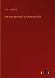 Cover von Andrea Sansovino und seine Schule