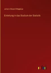 Cover von Einleitung in das Studium der Statistik