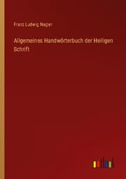 Cover von Allgemeines Handwörterbuch der Heiligen Schrift