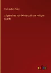 Cover von Allgemeines Handwörterbuch der Heiligen Schrift