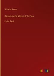 Cover von Gesammelte kleine Schriften