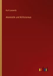 Cover von Atomistik und Kriticismus