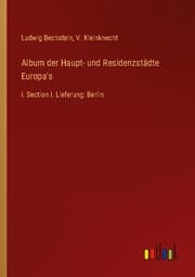 Cover von Album der Haupt- und Residenzstädte Europa's