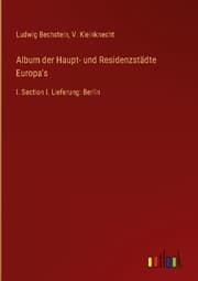 Cover von Album der Haupt- und Residenzstädte Europa's