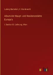 Cover von Album der Haupt- und Residenzstädte Europa's