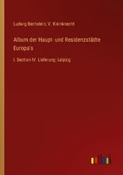 Cover von Album der Haupt- und Residenzstädte Europa's