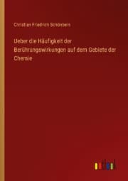 Cover von Ueber die Häufigkeit der Berührungswirkungen auf dem Gebiete der Chemie