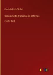 Cover von Gesammelte dramatische Schriften