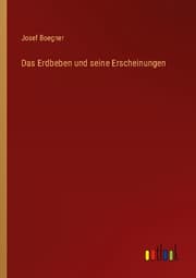 Cover von Das Erdbeben und seine Erscheinungen