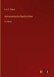 Cover von Astronomische Nachrichten