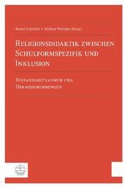 Cover von Religionsdidaktik zwischen Schulformspezifik und Inklusion