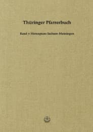 Cover von Thüringer Pfarrerbuch - Herzogtum Sachsen-Meiningen