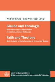 Cover von Glaube und Theologie/Faith and Theology