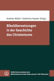 Cover von Bibelübersetzungen in der Geschichte des Christentums
