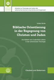 Cover von Biblische Orientierung in der Begegnung von Christen und Juden