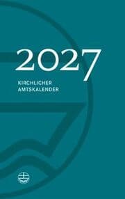 Cover von Kirchlicher Amtskalender 2027 - petrol