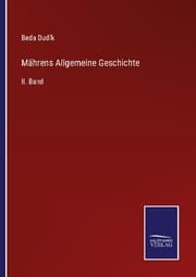 Cover von Mährens Allgemeine Geschichte