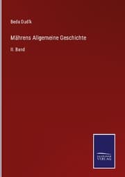 Cover von Mährens Allgemeine Geschichte