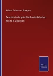 Cover von Geschichte der griechisch-orientalischen Kirche in Oestreich