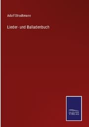 Cover von Lieder- und Balladenbuch