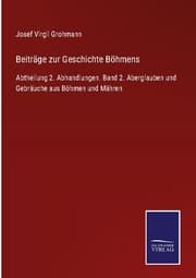 Cover von Beiträge zur Geschichte Böhmens