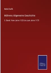 Cover von Mährens Allgemeine Geschichte