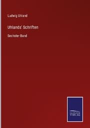 Cover von Uhlands' Schriften