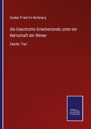 Cover von Die Geschichte Griechenlands unter der Herrschaft der Römer
