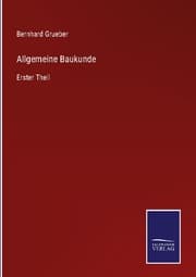 Cover von Allgemeine Baukunde